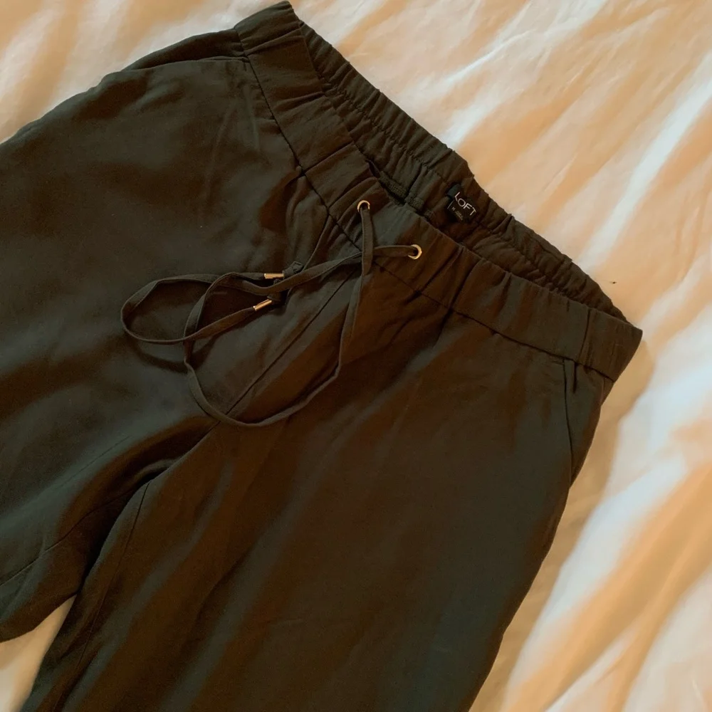 LOFT Drawstring Pants - Picture 2 of 3
